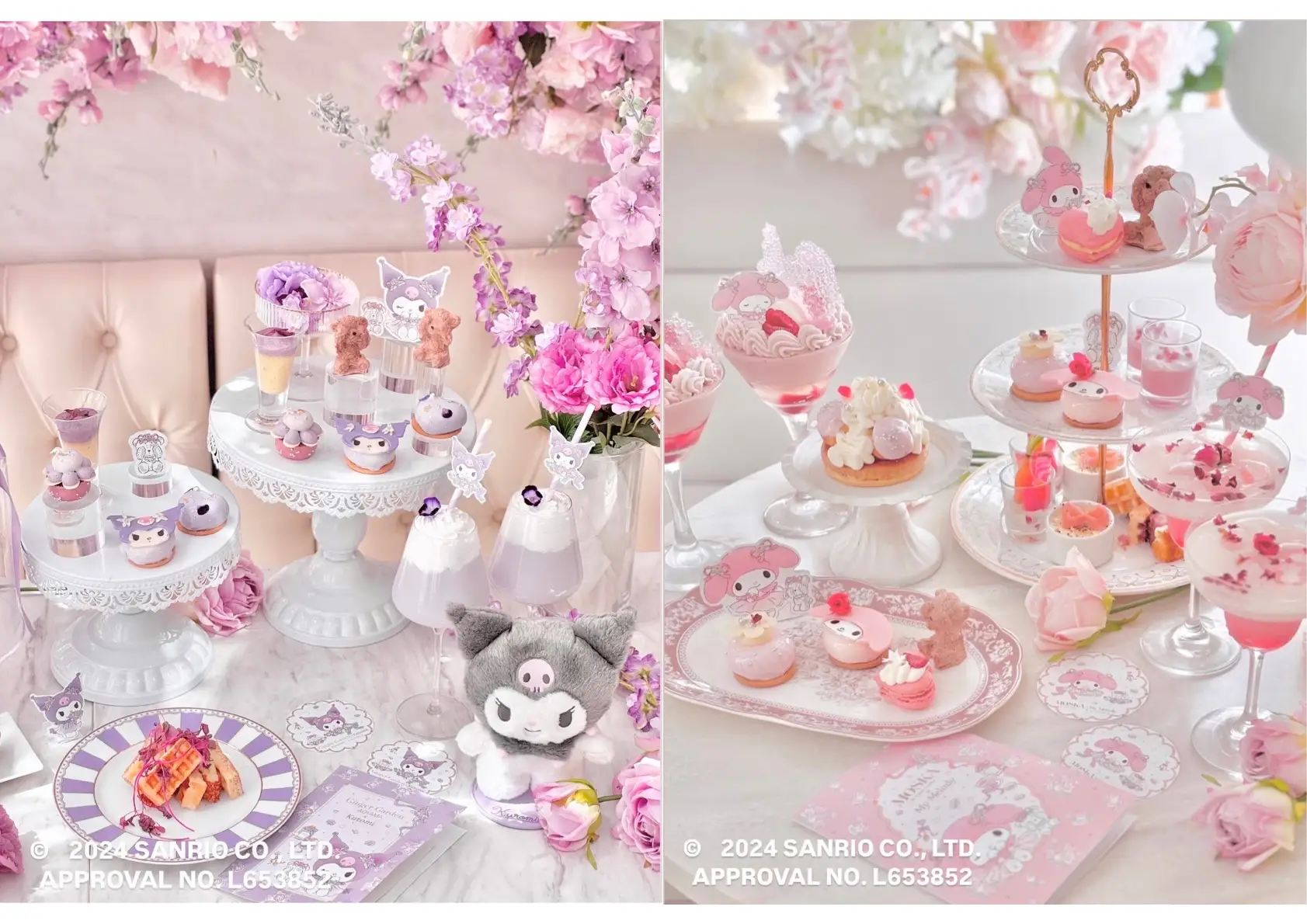 【サンリオコラボ】マイメロディ vs クロミ ！？コラボアフタヌーンティー。10月5日から2店舗同時開催決定！